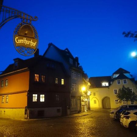 Апартаменты Haus Zum Kleinen Helm Эрфурт Экстерьер фото